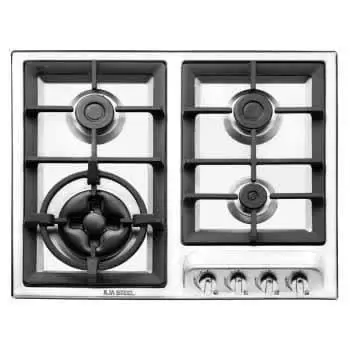 اجاق4شعله استیل پلوپز گرد S403 ایلیا استیل کد: 005695